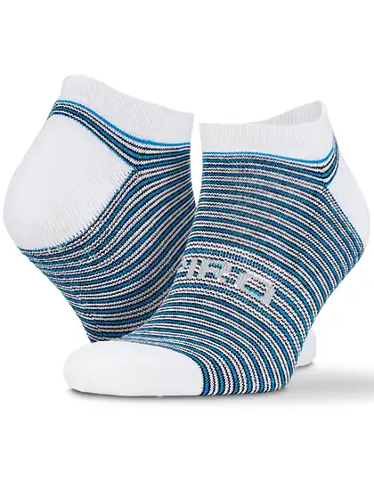 Ansicht 1 – 3-Pack Mixed Stripe Coolmax Sneaker Socks (RT295)