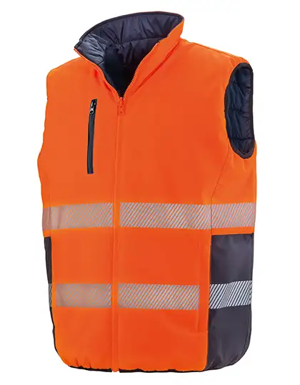 Ansicht 1 – Reversible Soft Padded Safety Gilet (RT332)
