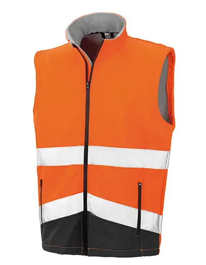 Ansicht 2 – Printable Safety Softshell Gilet (RT451)