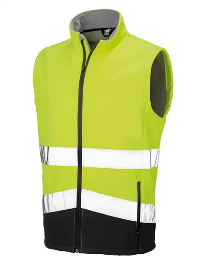 Ansicht 1 – Printable Safety Softshell Gilet (RT451)