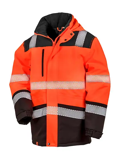 Ansicht 1 – Printable Waterproof Softshell Safety Coat (RT475)