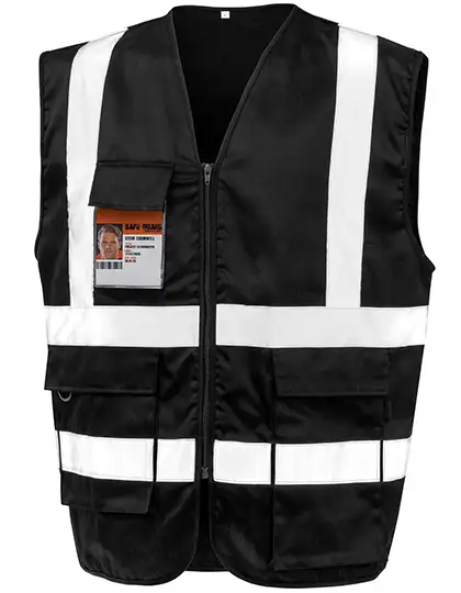 Ansicht 4 – Heavy Duty Polycotton Security Vest (RT477)