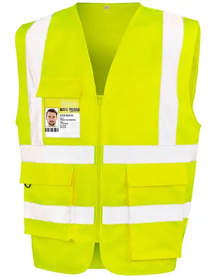 Ansicht 3 – Heavy Duty Polycotton Security Vest (RT477)
