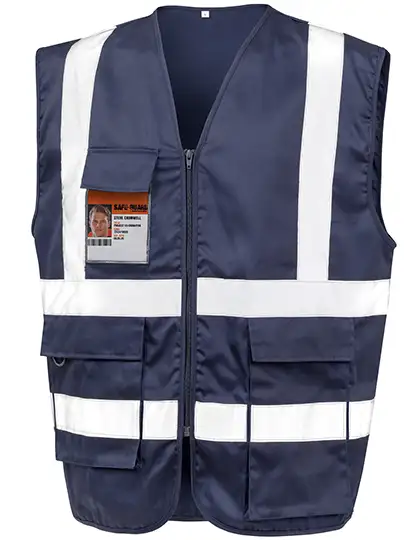 Ansicht 1 – Heavy Duty Polycotton Security Vest (RT477)