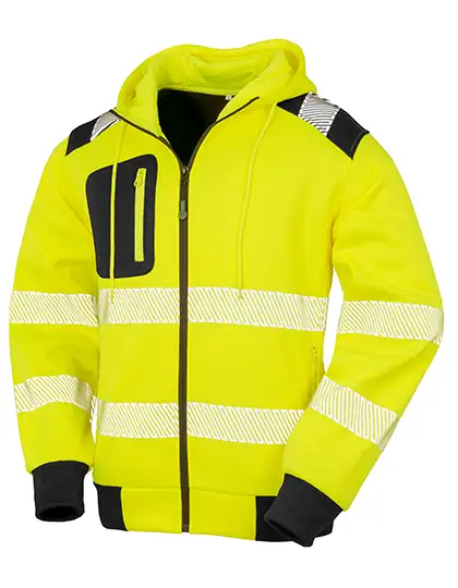 Ansicht 2 – Recycled Zipped Safety Hoody (RT503)