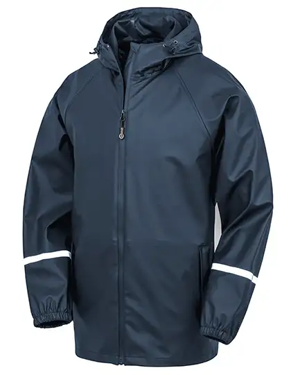 Ansicht 1 – Prism PU Waterproof Jacket with Reflective Bands & Recycled Backing (RT915)
