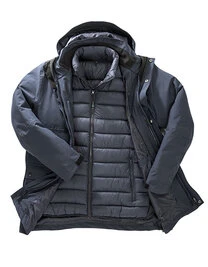 Ansicht 1 – Recycled 3-In-1 Padded Ripstop Jacket (RT920)