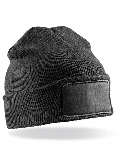 Ansicht 2 – Recycled Double Knit Printers Beanie (RT927)