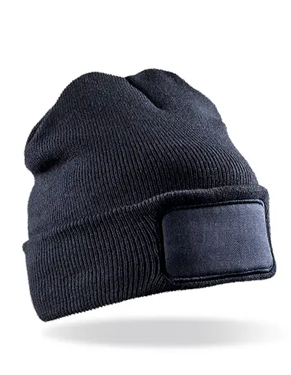 Ansicht 1 – Recycled Double Knit Printers Beanie (RT927)