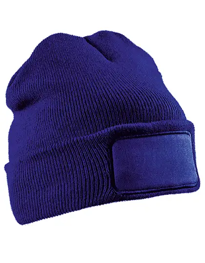 Ansicht 4 – Recycled Double Knit Printers Beanie (RT927)
