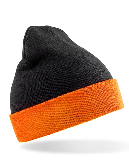 Ansicht 2 – Recycled Black Compass Beanie (RT930)