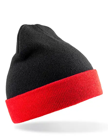 Ansicht 1 – Recycled Black Compass Beanie (RT930)