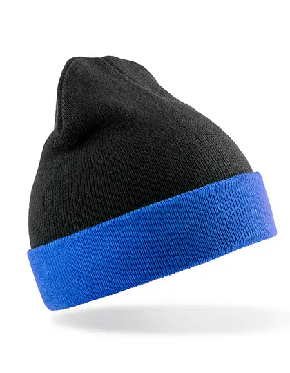 Ansicht 4 – Recycled Black Compass Beanie (RT930)