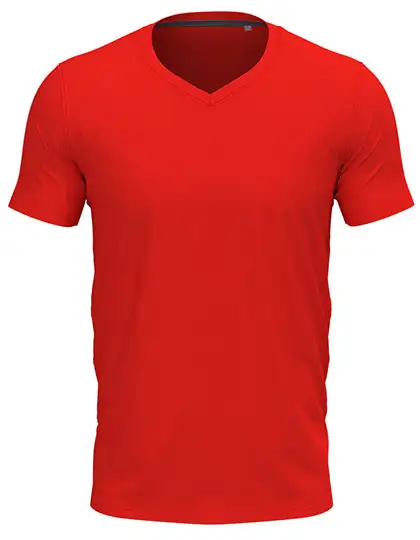Ansicht 2 – Stretch-T V-Neck (S9610)