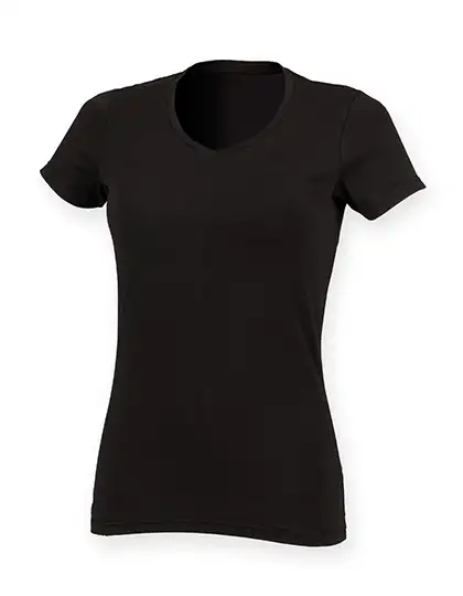 Ansicht 1 – Women´s Feel Good Stretch V-Neck T (SF122)