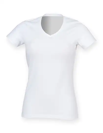 Ansicht 2 – Women´s Feel Good Stretch V-Neck T (SF122)
