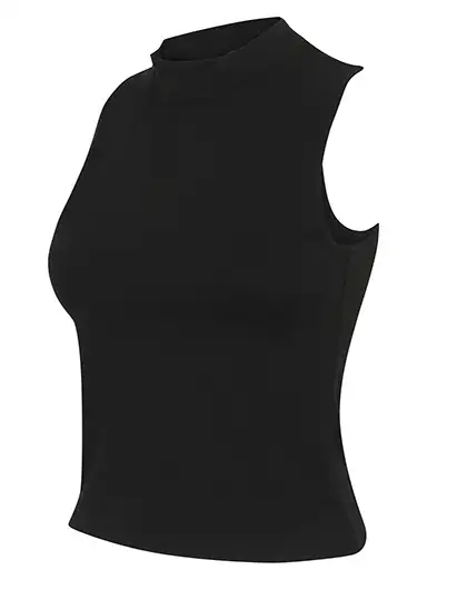 Ansicht 1 – Women´s High Neck Crop Vest (SF170)