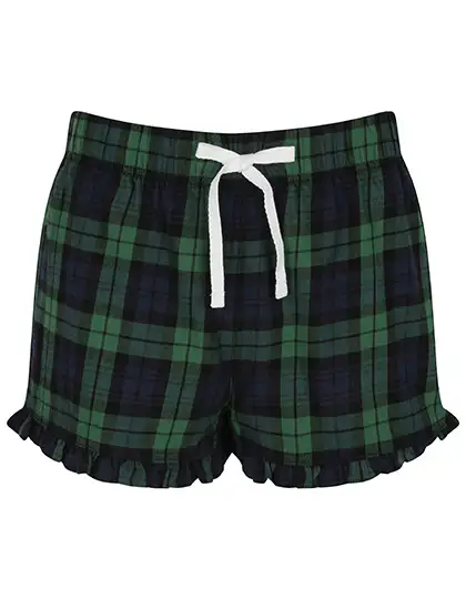Ansicht 1 – Women´s Tartan Frill Lounge Shorts (SF82)
