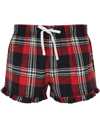 Ansicht 2 – Women´s Tartan Frill Lounge Shorts (SF82)