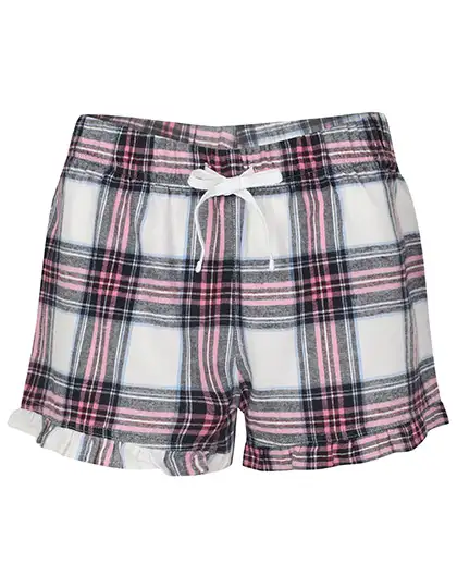 Ansicht 3 – Women´s Tartan Frill Lounge Shorts (SF82)