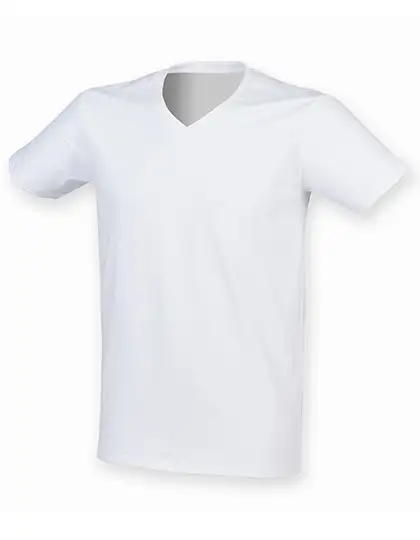 Ansicht 2 – Men´s Feel Good Stretch V-Neck T (SFM122)