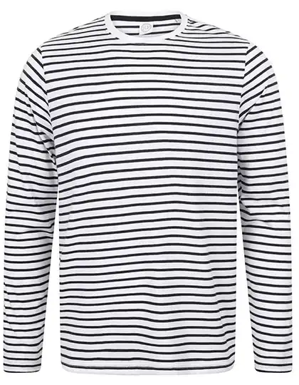 Ansicht 1 – Unisex Long Sleeved Striped T (SFM204)