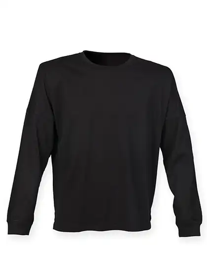 Ansicht 1 – Unisex Drop Shoulder Slogan Top (SFM514)