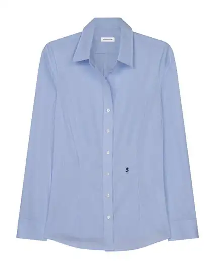 Ansicht 2 – Women´s Blouse Slim Fit Check/Stripes Long Sleeve (SN080619)