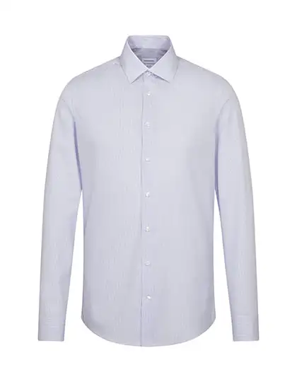 Ansicht 1 – Men´s Shirt 2 Shaped Check/Stripes Long Sleeve (SN293600)