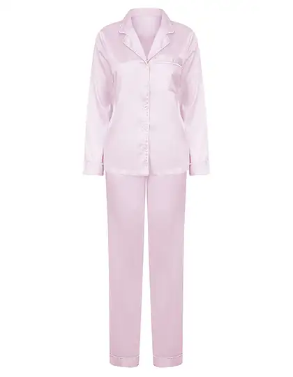 Ansicht 2 – Ladies´ Satin Long Pyjamas (TC055)