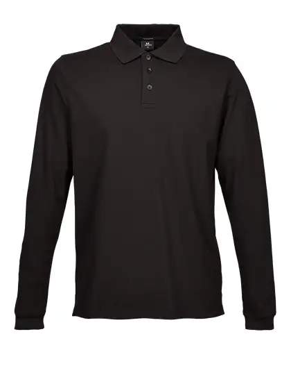 Ansicht 2 – Men´s Luxury Stretch Long Sleeve Polo (TJ1406)