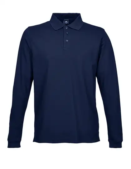 Ansicht 1 – Men´s Luxury Stretch Long Sleeve Polo (TJ1406)
