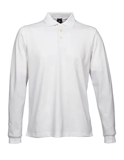 Ansicht 3 – Men´s Luxury Stretch Long Sleeve Polo (TJ1406)