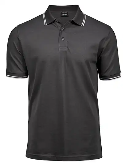Ansicht 3 – Men´s Luxury Stripe Stretch Polo (TJ1407)