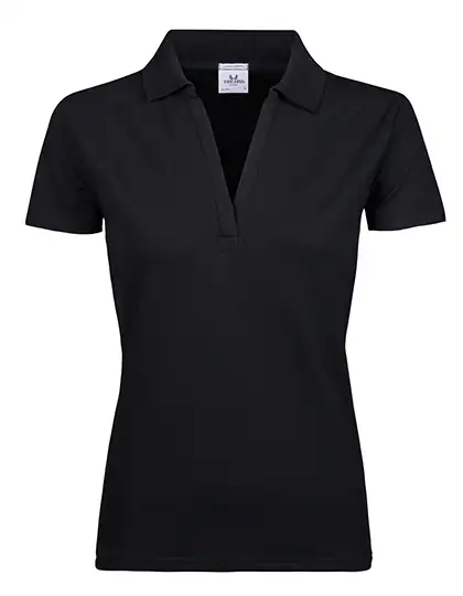 Ansicht 1 – Women´s Luxury Stretch V-Neck Polo (TJ1409)