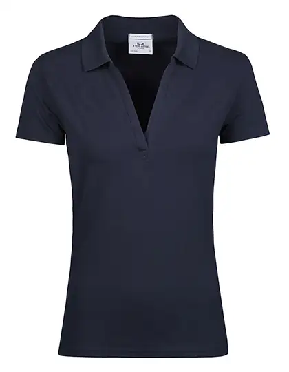 Ansicht 3 – Women´s Luxury Stretch V-Neck Polo (TJ1409)