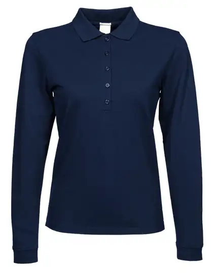 Ansicht 1 – Women´s Luxury Stretch Long Sleeve Polo (TJ146)