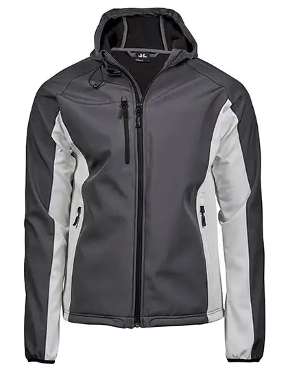 Ansicht 3 – Men´s Hooded Lightweight Performance Softshell Jacket (TJ9514N)