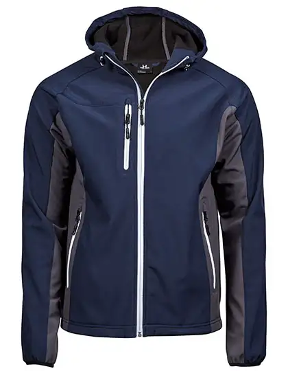 Ansicht 1 – Men´s Hooded Lightweight Performance Softshell Jacket (TJ9514N)