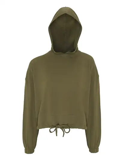 Ansicht 3 – Women´s Cropped Oversize Hoodie (TR085)