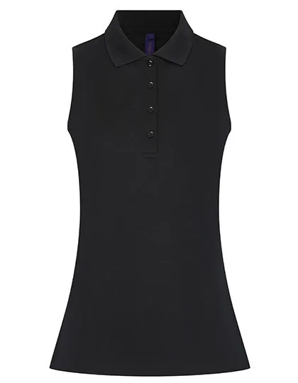 Ansicht 3 – Ladies´ Sleeveless Coolplus® Polo Shirt (W477)