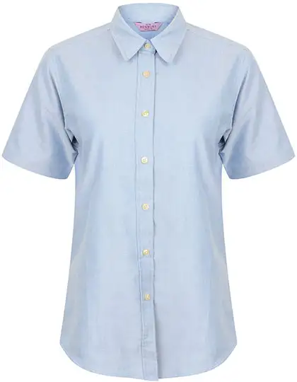 Ansicht 1 – Ladies´ Classic Short Sleeved Oxford Shirt (W516)