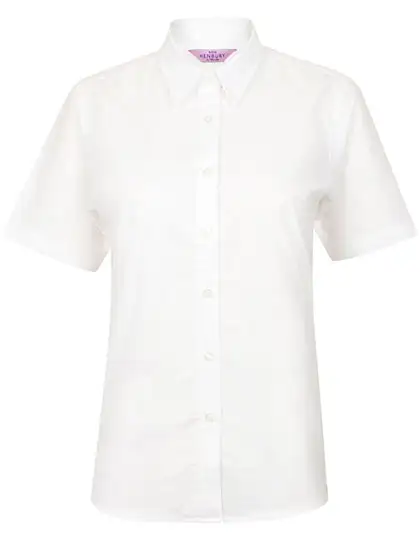 Ansicht 2 – Ladies´ Classic Short Sleeved Oxford Shirt (W516)