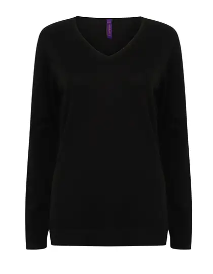 Ansicht 3 – Ladies´ Lightweight V-Neck Jumper (W721)
