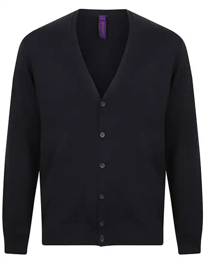 Ansicht 3 – Men´s Lightweight V-Neck Cardigan (W722)