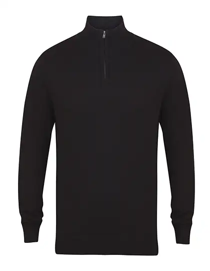 Ansicht 2 – Men´s Quarter Zip Jumper (W729)