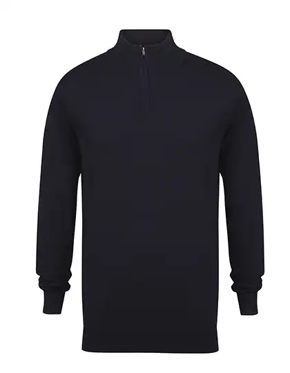 Ansicht 1 – Men´s Quarter Zip Jumper (W729)