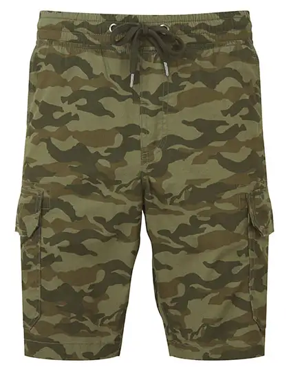 Ansicht 1 – Men´s Camo Cargo Utility Shorts (WB906)