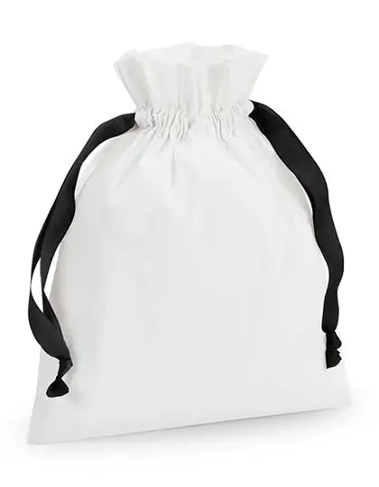 Ansicht 1 – Cotton Gift Bag with Ribbon Drawstring (WM121)