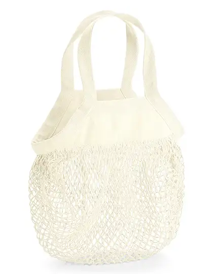 Ansicht 3 – Organic Cotton Mini Mesh Grocery Bag (WM151)